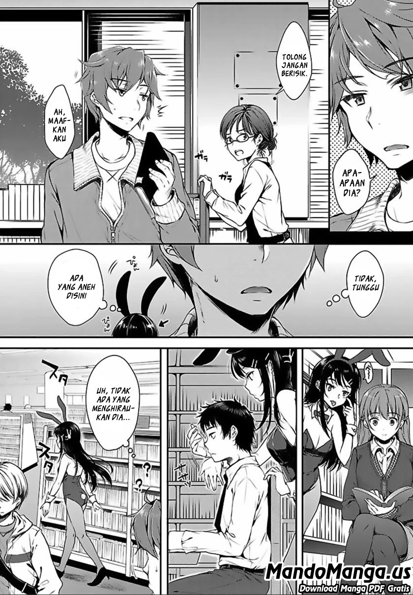 Seishun Buta Yarou wa Bunny Girl-senpai no Yume wo Minai chapter 1